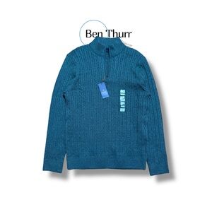 Size M - Denver Hayes Quarter Zip Sweater BNWT